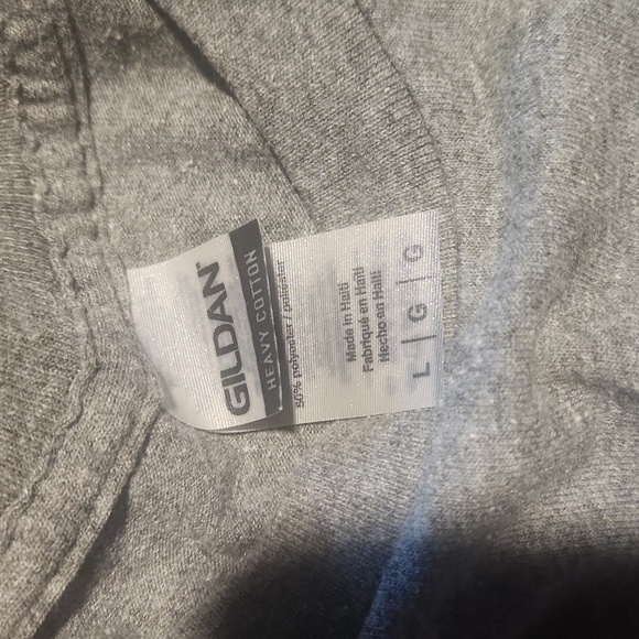 Gray t shirts with Donkey print lg - Picture 2 of 3